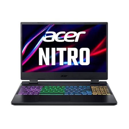 Acer Nitro 5 Gaming Laptop/ 12th Gen Intel Core i5-12450H Processor 12 core/ 15.6"(39.6cms) FHD 144Hz Display (8GB/512GB SSD/RTX 3050 Graphics/Windows 11 Home/RGB), AN515-58 + Xbox Game Pass Ultimate